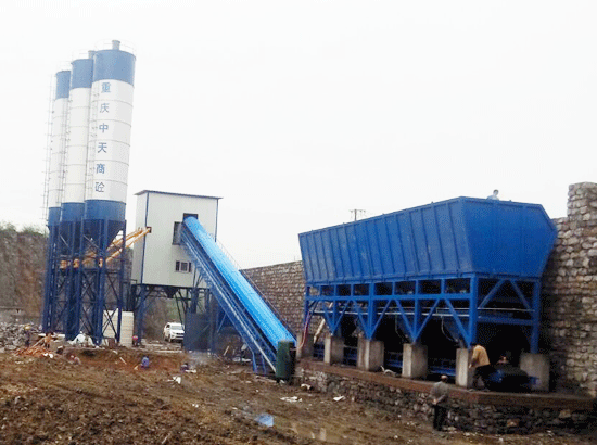  Case study of Nanping HZS120 concrete mixing plant in Nanch