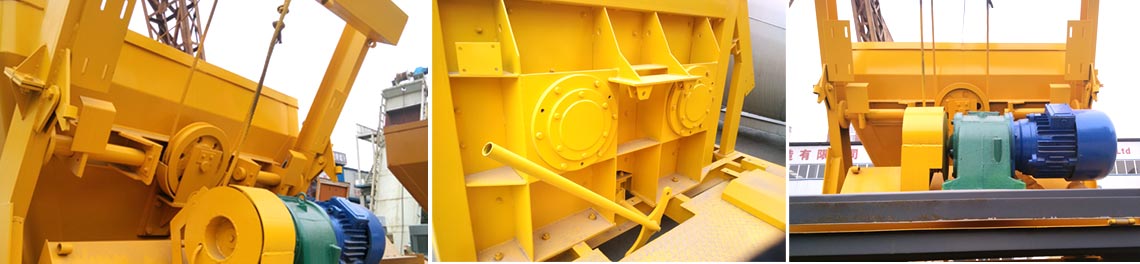 JS750 concrete mixer(图3) JS750 concrete mixer Discharging system