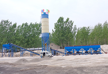 Qi County 600T Stabilized Soil Mixing Plant