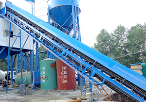 HZS35 concrete batching plant