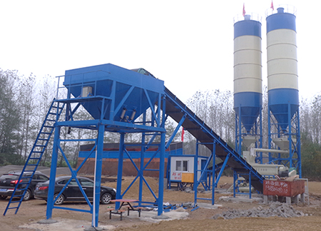 Site Case of 500-ton Stabilized Soil Mixing Plant in Hunchun